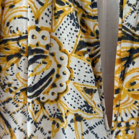 Free People Cream and Yellow Floral Jumpsuit - Picture 5 of 12